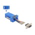 Delock D-Sub 9 pin female to RJ12 female Assembly Kit blue