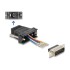 Delock D-Sub 15 pin male to RJ12 female Assembly Kit black