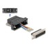 Delock D-Sub 25 pin male to RJ12 female Assembly Kit black