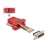 Delock D-Sub 15 pin female to RJ45 female Assembly Kit red
