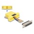 Delock D-Sub 25 pin female to RJ45 female Assembly Kit yellow