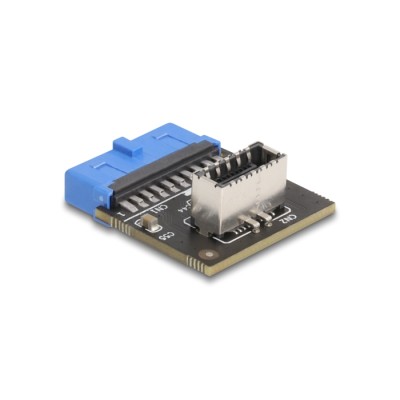Delock USB 5 Gbps Adapter Pin Header female to internal USB Type-E Key A female angled 2