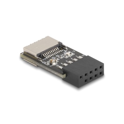 Delock USB 2.0 Adapter Pin Header female to internal USB Type-E Key A female