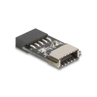 Delock USB 2.0 Adapter Pin Header female to internal USB Type-E Key A female 2