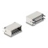 Delock USB Type-E Key A 20 pin female vertical for SMT solder mounting
