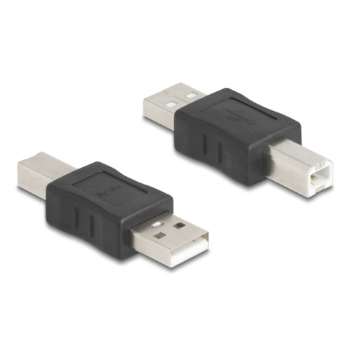 Delock USB 2.0 Adapter USB Type-A male to USB Type-B male