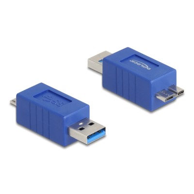 Delock USB 5 Gbps Adapter USB Type-A male to USB Micro-B male