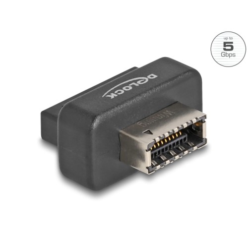 Delock USB 5 Gbps Adapter Pin Header female to internal Type-E Key A female with housing