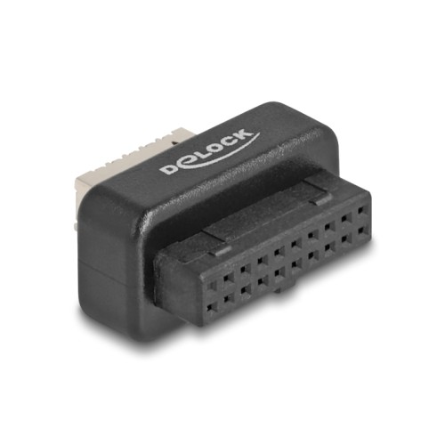 Delock USB 5 Gbps Adapter Pin Header female to internal Type-E Key A female with housing