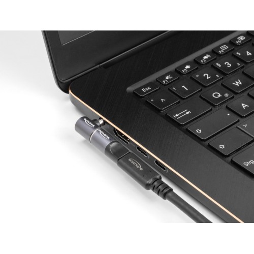 Delock Adapter for Laptop Charging Cable 5.5 x 2.1 mm male to magnetic 8 pin connector
