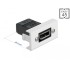 Delock Easy 45 DisplayPort Module straight 22.5 x 45 mm