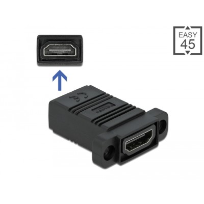 Delock Easy 45 HDMI Adapter straight