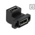 Delock Easy 45 DisplayPort Adapter angled 90°