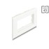 Easy 45 Module Holder for installation trunking 130 x 80 mm