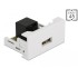 Delock Easy 45 Module USB 2.0 Type-A female to RJ45 female port 22.5 x 45 mm