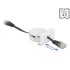 Delock Easy 45 Module Network Retractable Cable RJ45 Cat.5e black
