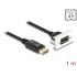 Delock Easy 45 DisplayPort 8K 30 Hz Module with pigtail, 22.5 x 45 mm