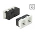 Delock Easy 45 Grounded Power Socket 2-way with a 45° arrangement 45 x 45 mm