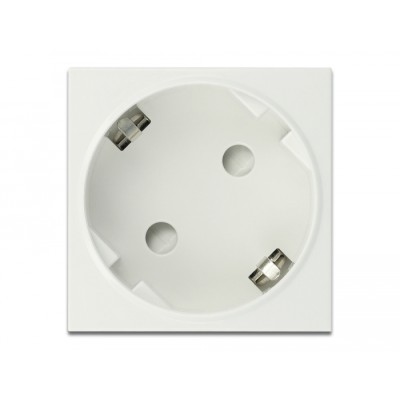 Delock Easy 45 Grounded Power Socket with a 45° arrangement extendable 45 x 45 mm 2