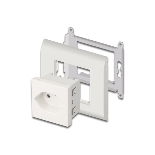 Delock Easy 45 Grounded Power Socket T13 Switzerland 45 x 45 mm