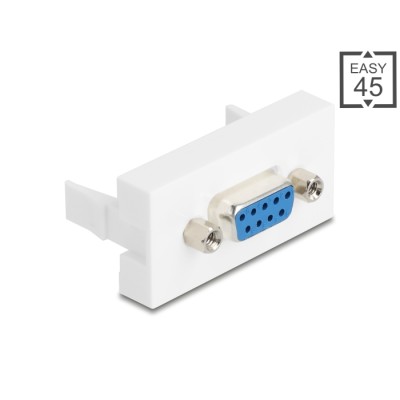 Delock Easy 45 Module Sub-D 9 fermale to female 22.5 x 45 mm