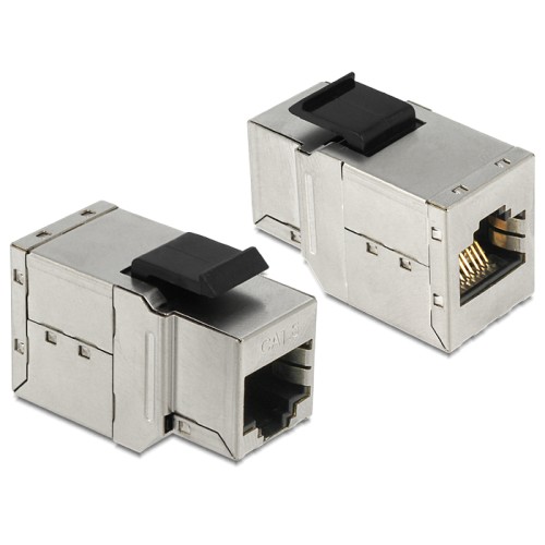 Delock Keystone Module RJ45 jack  RJ45 jack Cat.6