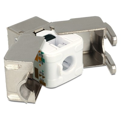 Delock Keystone Module RJ45 jack  LSA Cat.6 STP 2
