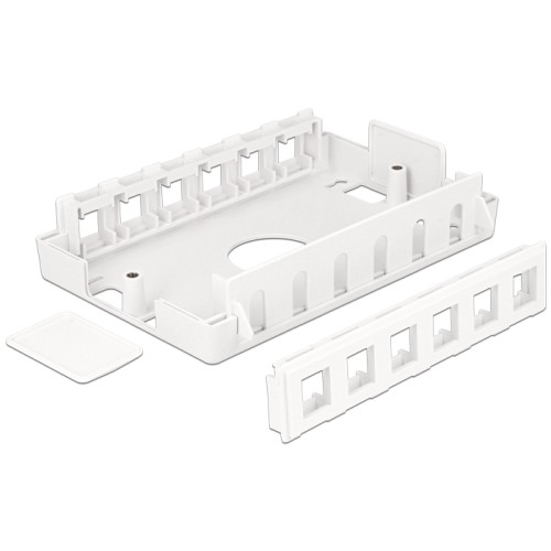 Delock Keystone Surface Mounted Box 12 Port