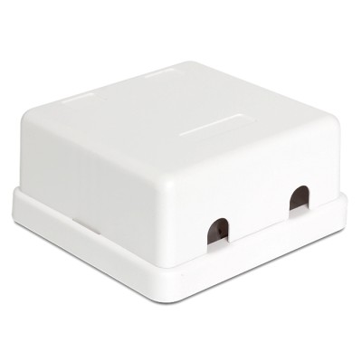 Delock Keystone Surface Mounted Box 2 Port 2