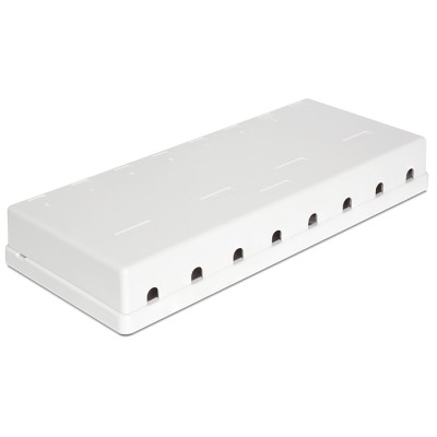 Delock Keystone Surface Mounted Box 8 Port 2