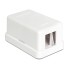 Delock Keystone Surface Mounted Box 1 Port