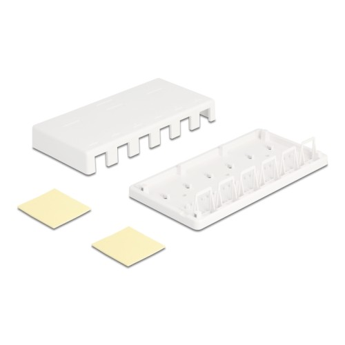 Delock Keystone Surface Mounted Box 6 Port