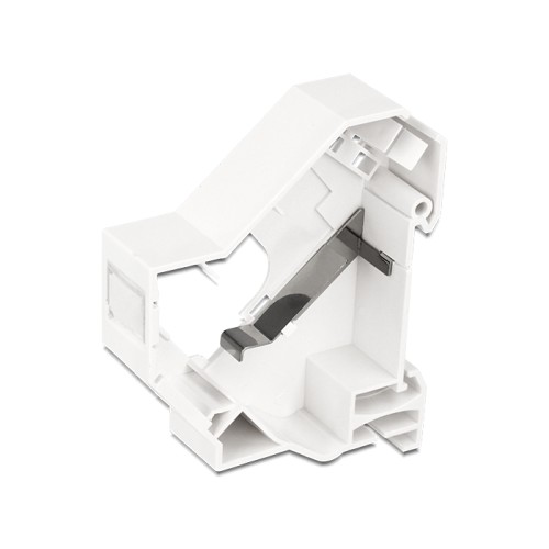 Delock Keystone Mounting for DIN rail with grounding