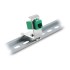 Delock Keystone Metal Mounting 1 Port for DIN rail