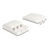 Delock Keystone Surface Mounted Box 3 Port closed