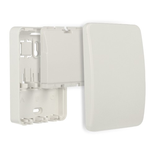 Delock Keystone Surface Mounted Box 3 Port closed