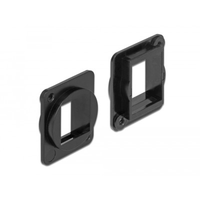 Delock Keystone Mounting 1 Port for D-type