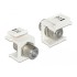 Delock Keystone Module F female  F female