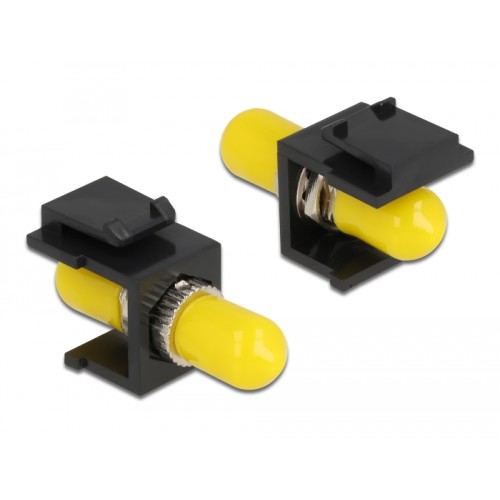 Delock Keystone Module ST Simplex female - ST Simplex female black
