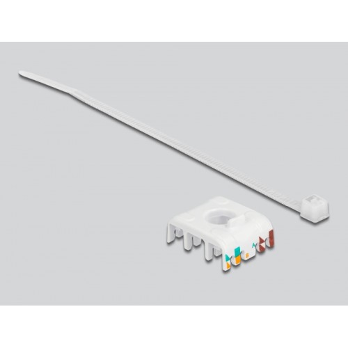 Delock Keystone Module RJ45 jack  LSA Cat.6 UTP red