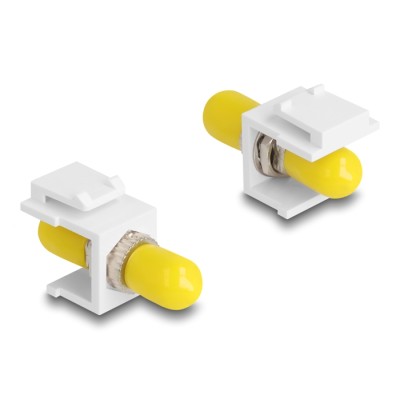 Delock Keystone Module ST Simplex female  ST Simplex female white 2