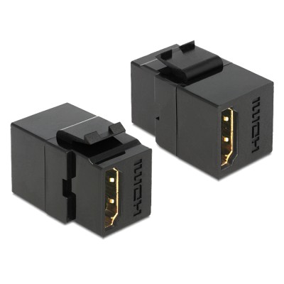 Delock Keystone Module HDMI female  HDMI female black