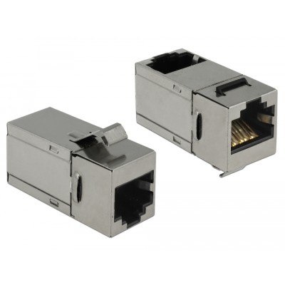 Delock Keystone Module RJ45 jack  RJ45 jack Cat.6 90°