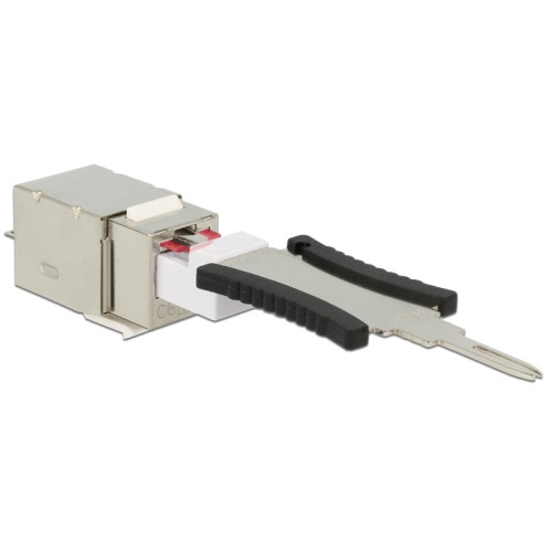 Delock Keystone Module RJ45 Secure Cat.6  LSA