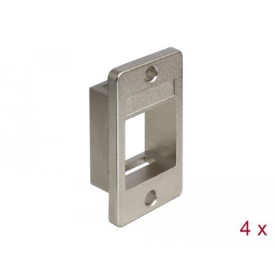 Delock Keystone Holder for cases 4 pieces