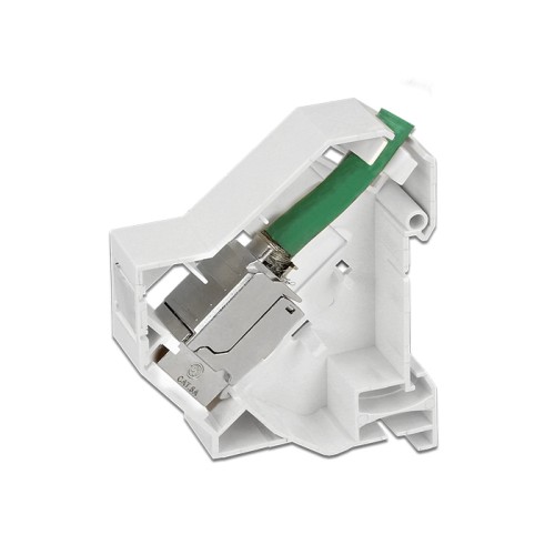 Delock Keystone Mounting for DIN rail 180°
