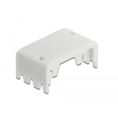 Delock Keystone Module RJ12 jack  LSA Cat.3 UTP white 2