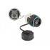 Delock Cable Connector RJ45 jack to Cat.6A LSA with protective cap waterproof