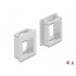 Keystone Holder for cases 4 pieces white