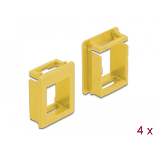 Keystone Holder for cases 4 pieces yellow